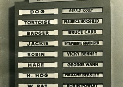 Cast List for the Hare and Tortoise